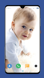 اسکرین شات برنامه Cute Baby Wallpaper 3