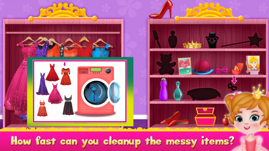 اسکرین شات بازی Cleaning games for Kids Girls 8