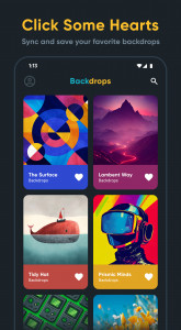 اسکرین شات 7 برنامه Backdrops - Wallpapers