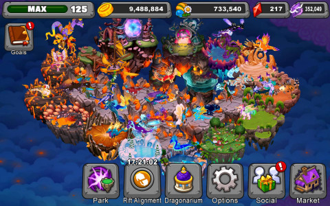 اسکرین شات 6 بازی DragonVale: Hatch Dragon Eggs