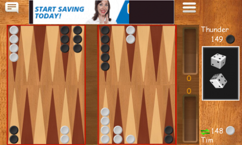 اسکرین شات بازی Backgammon Live Free 7