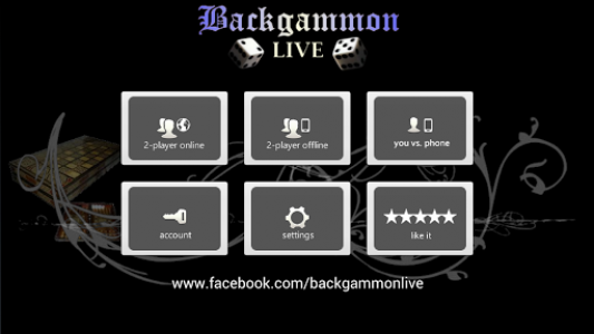 اسکرین شات بازی Backgammon Live Free 1