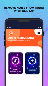 اسکرین شات برنامه Remove noise: Reduce noise mp3 1