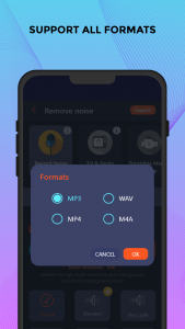اسکرین شات برنامه Remove noise: Reduce noise mp3 5