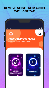 اسکرین شات 1 برنامه Remove noise: Reduce noise mp3