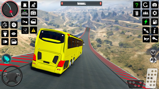 اسکرین شات برنامه Bus Stunt Simulator: Bus Games 3