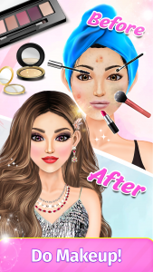 اسکرین شات بازی Dress Up Fashion: Makeup Games 3