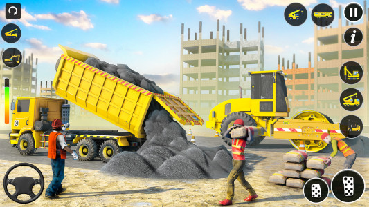 اسکرین شات برنامه Snow Plow : Construction Games 5