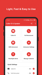 اسکرین شات برنامه Caller ID & Speaker 1