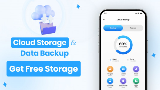 اسکرین شات برنامه Cloud Backup And Restore All 2