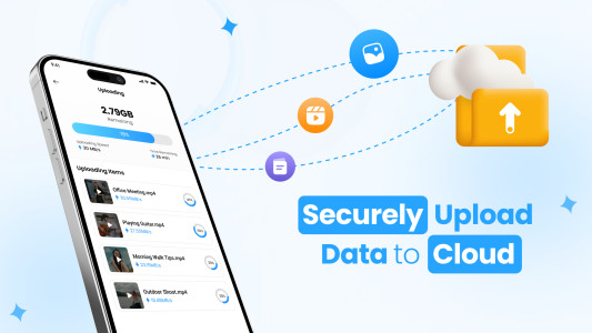 اسکرین شات 1 برنامه Cloud Storage Backup & Drive