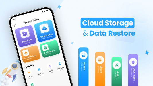 اسکرین شات برنامه Cloud Backup And Restore All 1