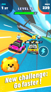 اسکرین شات 2 بازی Racing Go: Car Race 3D