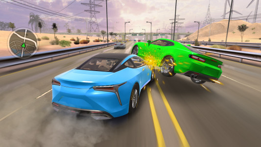 اسکرین شات 1 بازی Traffic Driving Car Simulation