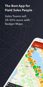 اسکرین شات برنامه Badger Map - Route Planner for Sales 1