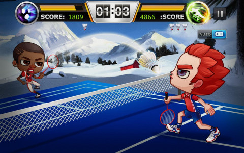 اسکرین شات بازی Badminton Legend 1