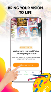 اسکرین شات 4 برنامه Pop Color: Paint & Color Joy