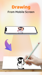 اسکرین شات 2 برنامه AR Drawing Sketch Paint