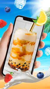 اسکرین شات 5 بازی Bubble Drink Tea ASMR: BobaDIY