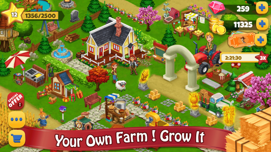 اسکرین شات بازی Farm Day Farming Offline Games 1
