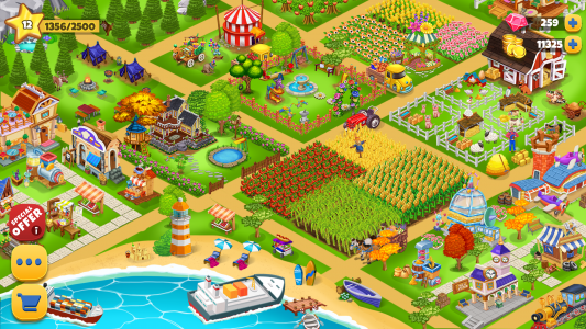 اسکرین شات بازی Farm Day Farming Offline Games 1