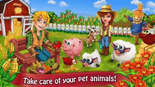 اسکرین شات بازی Farm Day Farming Offline Games 2