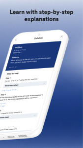 اسکرین شات 2 برنامه Mathway