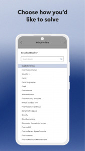 اسکرین شات برنامه Mathway: Scan & Solve Problems 5