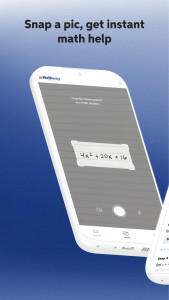 اسکرین شات 1 برنامه Mathway: Scan & Solve Problems