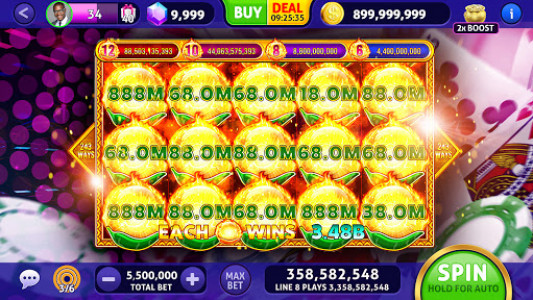 اسکرین شات بازی Club Vegas Slots: Casino Games 8