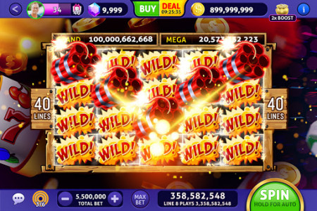 اسکرین شات بازی Club Vegas Slots: Casino Games 1