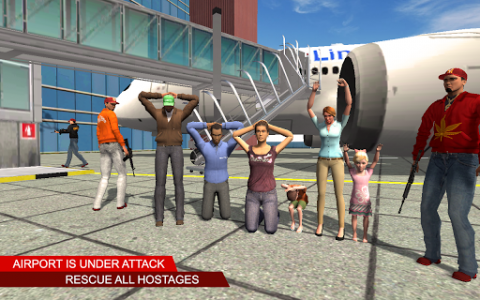 اسکرین شات بازی Passenger Airplane Games : Plane Hijack 2