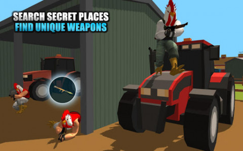 اسکرین شات بازی Shotgun Chicken Farmers : FPS Chicken Gun Shooter 3