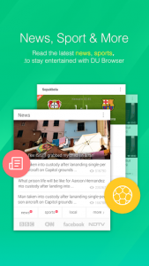اسکرین شات برنامه DU Browser—Browse fast & fun 2