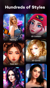 اسکرین شات 4 برنامه FaceLook - aging app face swap