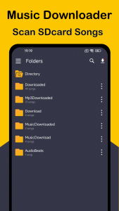 اسکرین شات 5 برنامه Mp3 Music Downloader + Player