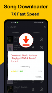 اسکرین شات 3 برنامه Mp3 Music Downloader + Player