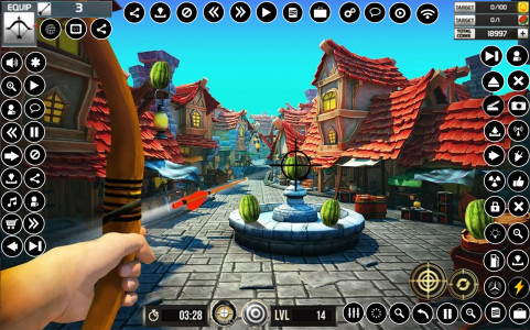 اسکرین شات 7 بازی Watermelon Archery Games 3D