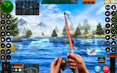 اسکرین شات بازی Fishing Boat Driving Simulator 4
