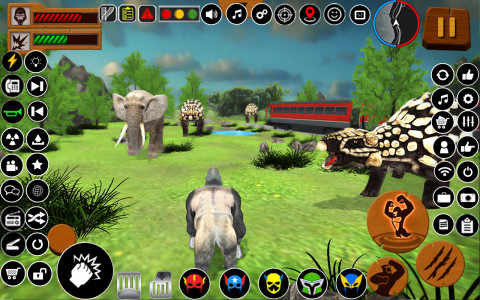 اسکرین شات بازی Angry Gorilla City Attack 6