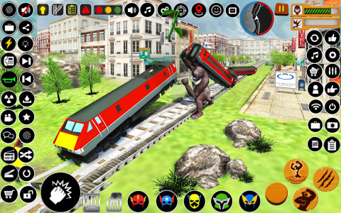 اسکرین شات بازی Angry Gorilla City Attack 2
