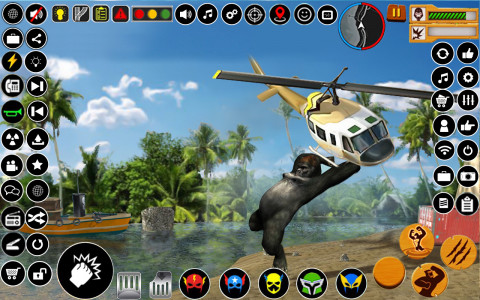 اسکرین شات بازی Angry Gorilla City Attack 4