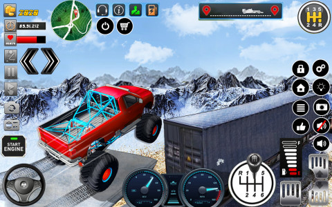 اسکرین شات بازی Monster Truck Offroad Stunts 4