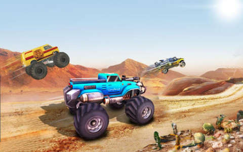 اسکرین شات بازی Monster Truck Xtreme Offroad Stunts : 4X4 Racing 4