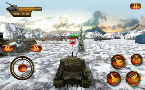 اسکرین شات بازی Heavy Army Tank Driving Simulator World War Blitz 7
