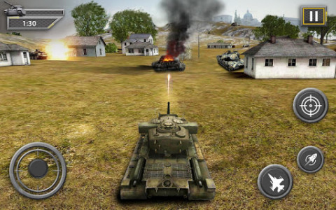 اسکرین شات بازی Heavy Army Tank Driving Simulator World War Blitz 5