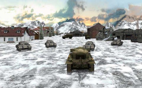 اسکرین شات بازی Heavy Army Tank Driving Simulator World War Blitz 6