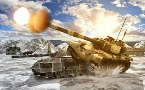اسکرین شات بازی Heavy Army Tank Driving Simulator World War Blitz 3