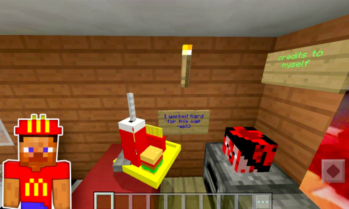 اسکرین شات 1 برنامه Mod MacDonalds for Minecraft