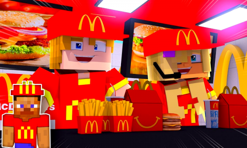 اسکرین شات 2 برنامه Mod MacDonalds for Minecraft